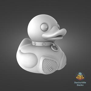 Mistress Nocturna - the Latex Enigma Duck