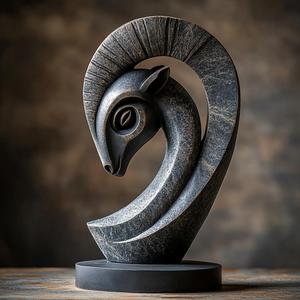 Easter Sheep Statue – Elegant Spring Accent