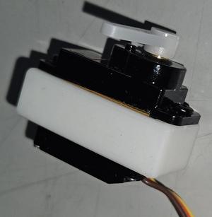 EMax ES08 MDII 90 degree servo mounting bracket