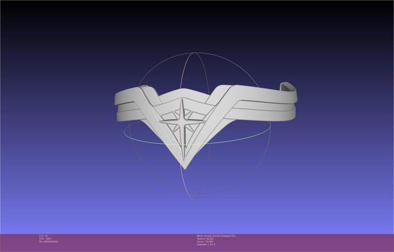 DC Wonder Woman Headgear