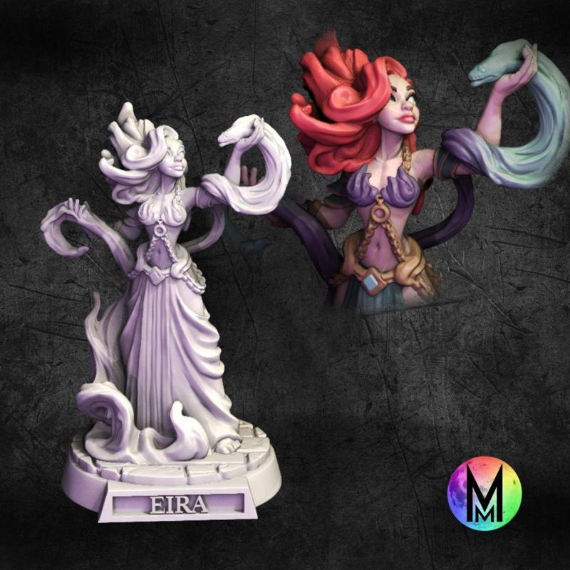 Female Warlock - Princess Eira the warlock ( Little Mermaid Themed Female Warlock )