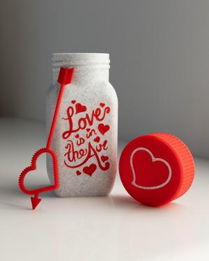 Cupid's Bubbles [Premium]  // Valentine's Day Bubble Wands [Heart + Kiss]