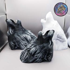Wolf Head Decor and Wall Mount
