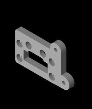 HMG7 Longer LK5 Pro Gantry Adapter.stl