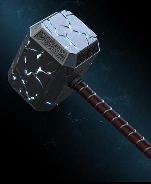 Mjolnir from Thor and Love and Thunder