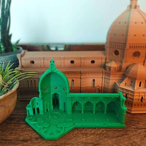 Florence Cathedral (Cross Section Interior)