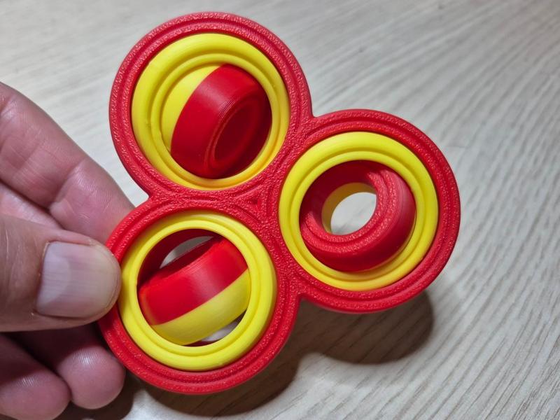 Triple Gyro Fidget