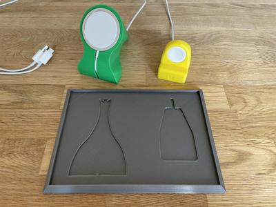Charging Station | iPhone Dock | Apple Watch Dock | Desk Organizer 