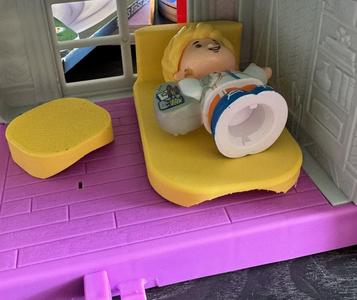 Fisher Price Little People Compatible Furniture (Chair, Bed, Table)