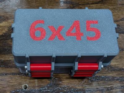 6mm x 45 50rnd Ammo Box