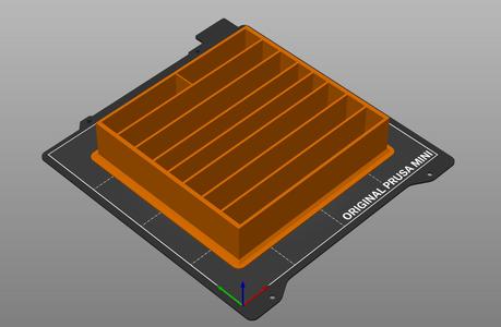 Drawer holder for cables and HDD/SSD 2,5”