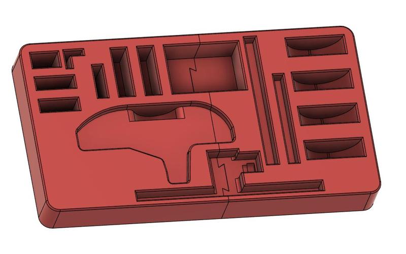 Sparx Blade sharpening supply caddy