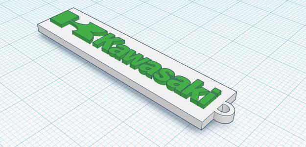 kawasaki keychain