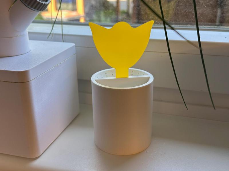 Dual Fruit Fly Trap (Holder for Yellow Stickers)