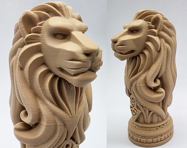 Lion Totem Pole #2