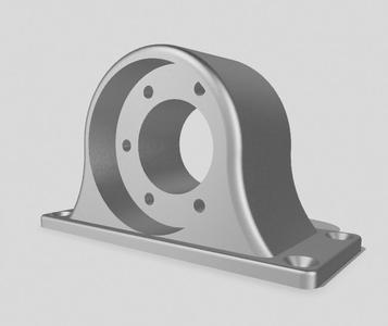 RS Pro 12mm Leadscrew Nut Housing Bracket