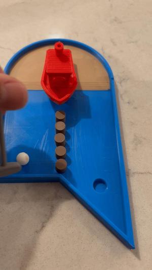 Minigolf Hole 2/18 Benchy Beach Bash! Course 1