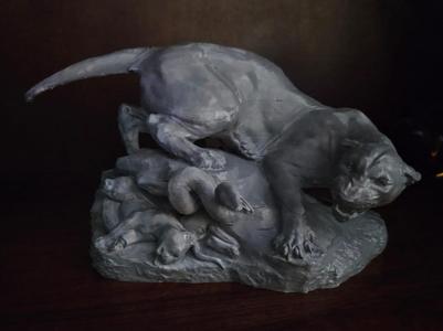Lioness and Serpent, Desert Drama, Georges Gardet