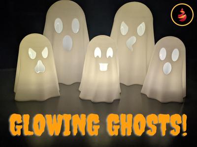 Glowing Ghosts!