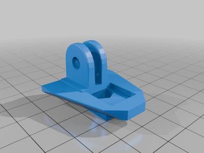 J-arm gopro mount adapter