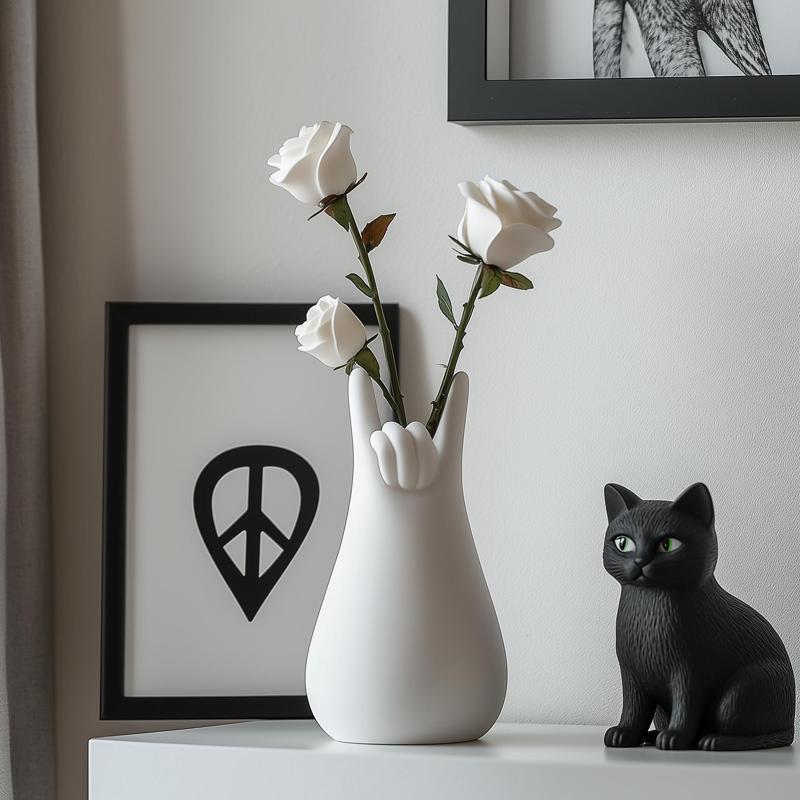 Meow & Roll Vase for Stylish Home Decor