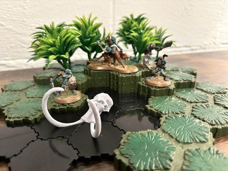 Heroscape Custom Terrain - Mammoth Tar Pit