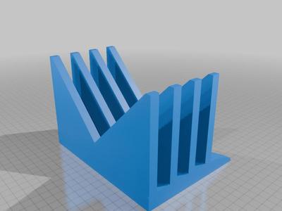 Chopping board holder with drawer