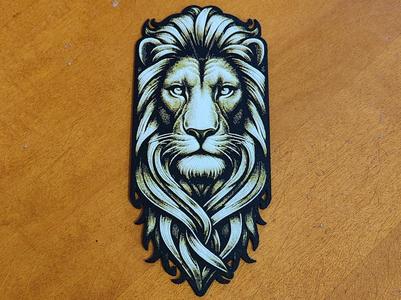 Lion Bookmark - Hueforge