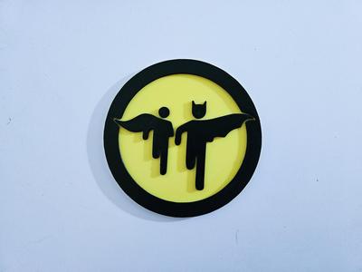Batman road sign