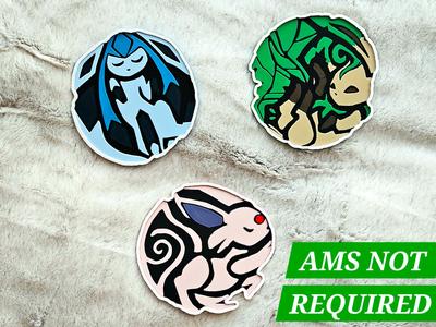 Eeveelution Pokémon Coasters II  - Set 2/3