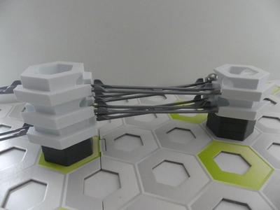 GRAVITRAX compatible: tight U-turn tiles for ZigZag system