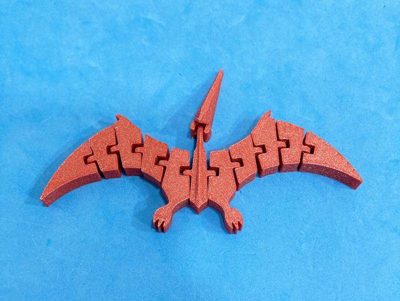Articulated pterodactyl / Pterodáctilo articulado