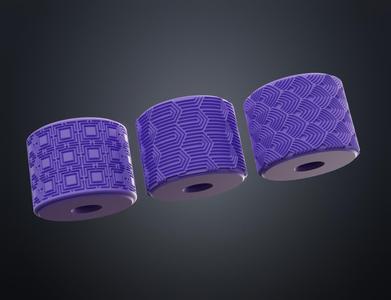 Texture Rollers Art Deco middle Vol.1 (1-3)