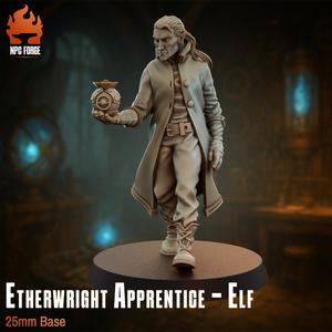 Artificer Apprentice - Elf Male - Presupported