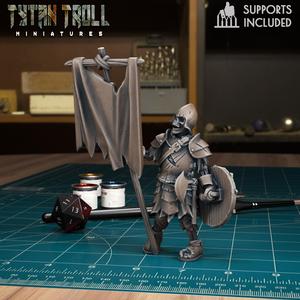 Armoured Skeleton 14 [Pre-Supported]
