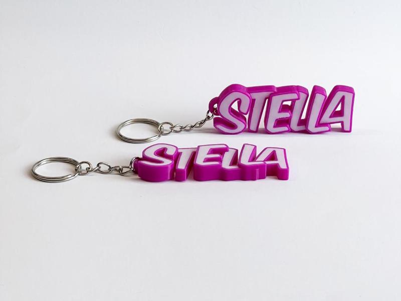 Lovely key chain with the name Stella