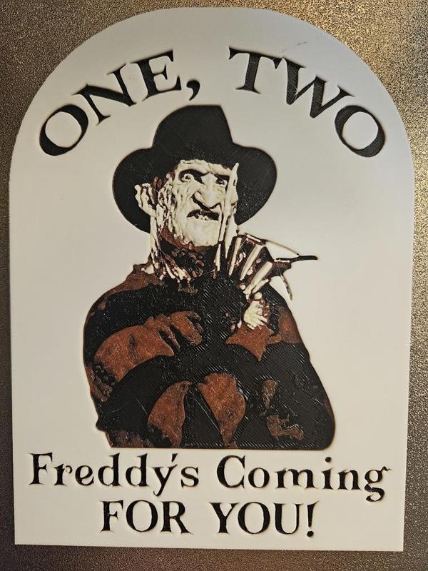 Gravestone Freddy Halloween Decoration