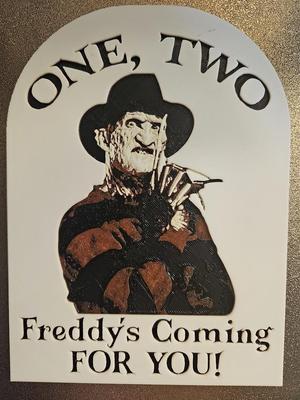 Gravestone Freddy Halloween Decoration