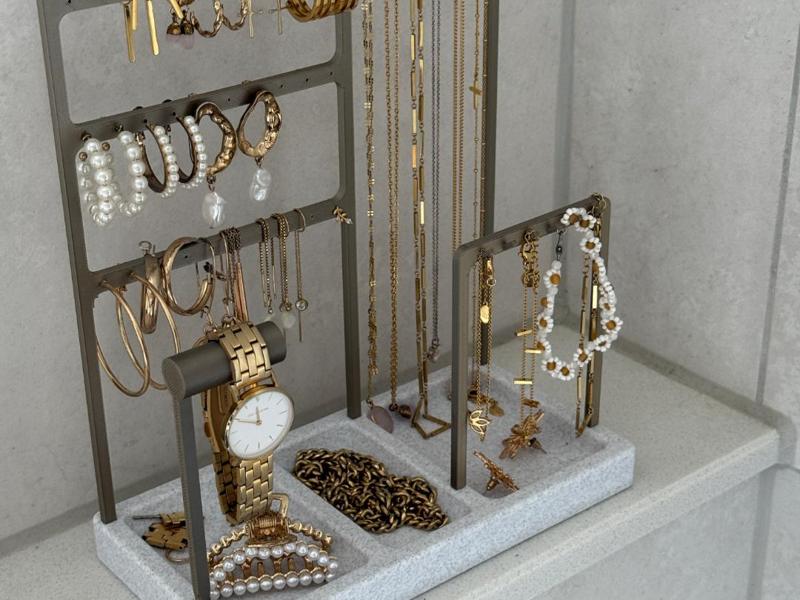 Jewelry stand for earrings, necklaces, bracelets etc