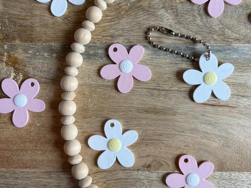 Flower pendant