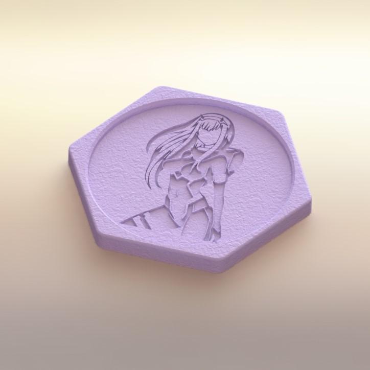 posavasos de zero two