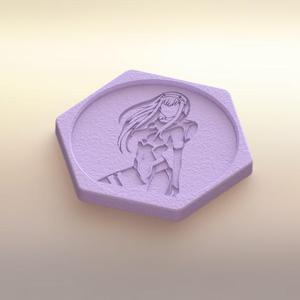 posavasos de zero two
