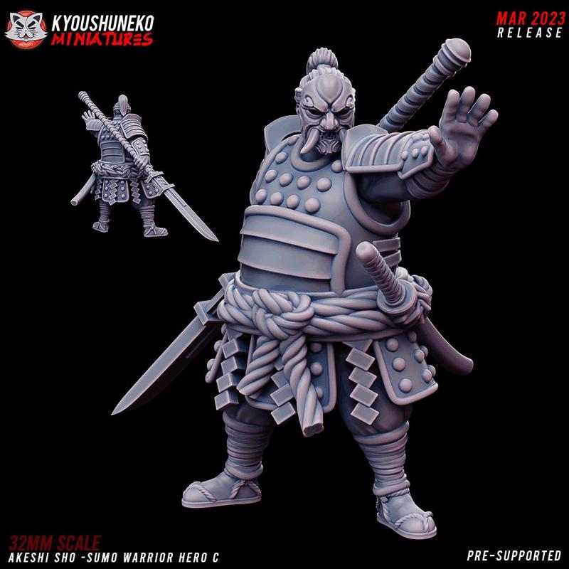 Akeshi Sho Sumo Warrior Hero C