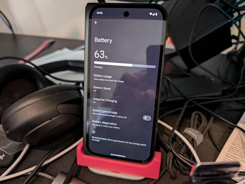 Pixel 9 Pro Fold - Pixel Stand 2 spacer + alignment