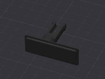 Opel Ascona C Kadett E Corsa A, switch cover