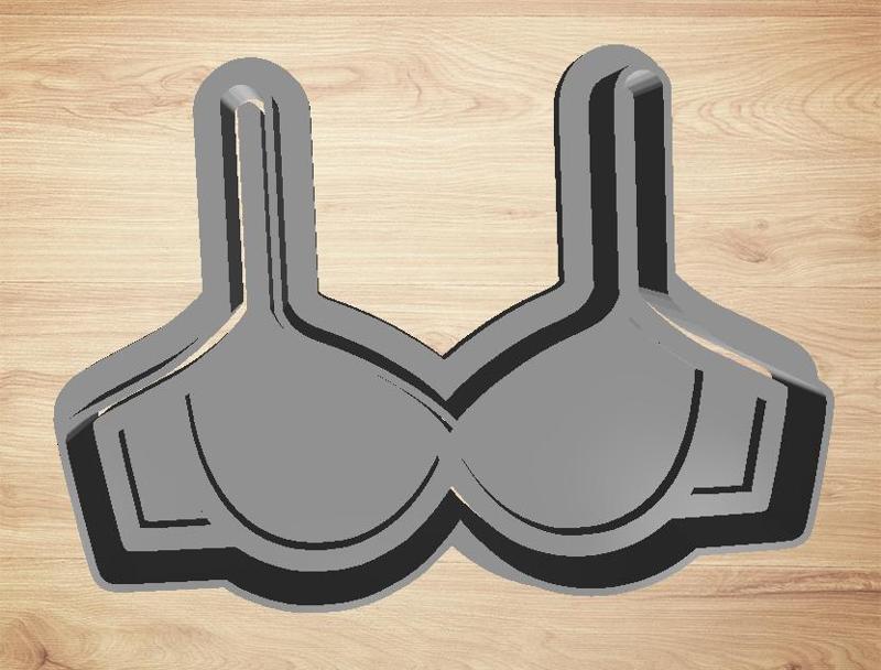 cookie cutter bra - cutter and stamp