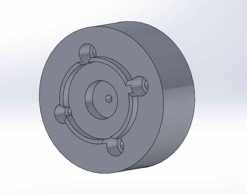 Laser Tracker SMR to Robot Flange Mount
