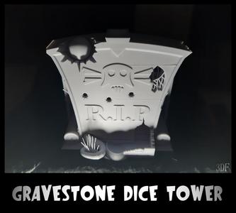 Gravestone Dice Tower