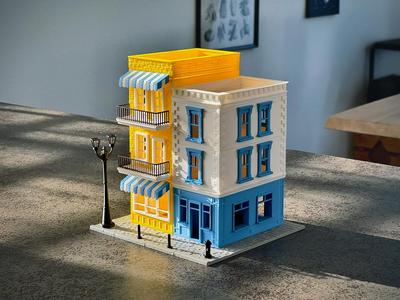 Pocket City – Desk Organizer & Modular Diorama