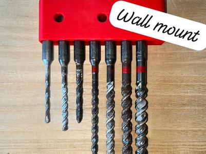 Wall SDS Drill overhead magnet holder modular